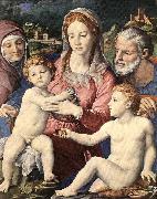 Agnolo Bronzino Holy Family oil painting reproduction